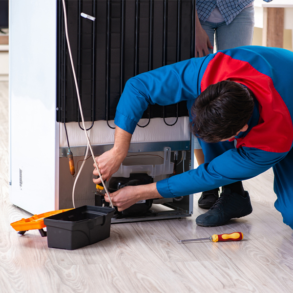 how much do you charge for refrigerator repair services in Lewis County Tennessee